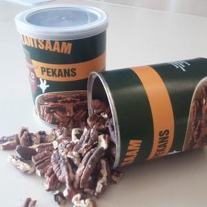 150g Tins roasted and spiced pecans